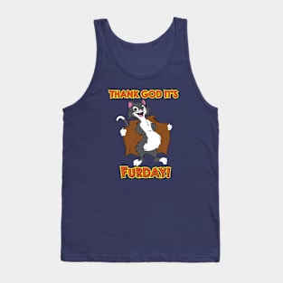 Thank God It's Furday - Cat Tank Top